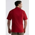 thumbnail image 2 of Chef Works Men's Springfield Chef Coat, Red Chef Jacket with Cool Vent Side Panels, Large, 2 of 7