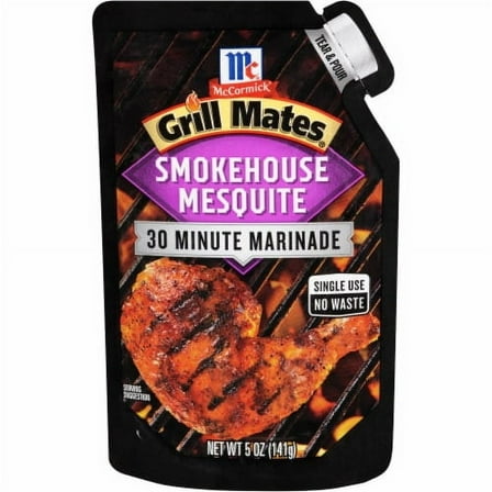 2X-McCormick Grill Mates Smokehouse Mesquite 30 Minute Marinade - 5 oz