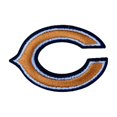 thumbnail image 2 of Chicago Bears Embroidered Iron-on Patch Set of 2, 2 of 3