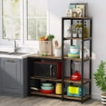 thumbnail image 2 of Tribesigns 5-Tier Kitchen Bakers Rack with Utility Storage Shelf, Freestanding Microwave Oven Stand Kitchen Spice Rack Shelf Organizer, 2 of 6