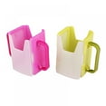 thumbnail image 3 of 1 Piece Bottle Cup Holder Adjustable Plastic Baby Toddler Kid Juice Milk Box Drinking Bottle Self-Helper Cup Holder, 3 of 4