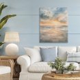 thumbnail image 3 of Stupell Industries Transitional Coastal Sunset over Gentle Waves Canvas Art, 24 x 30, by Petals Prints Design, 3 of 8