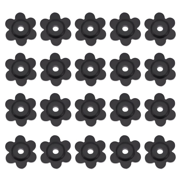 KAKOWELY 20 tapones para banderas de jardín de Halloween, accesorios de soporte para banderas de fiesta