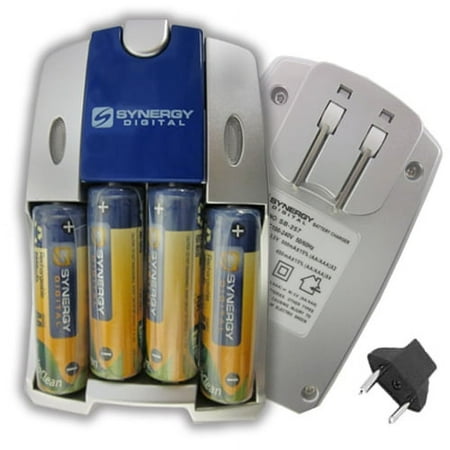 "Nikon Coolpix L840 Digital Camera Charger Replacement of 4 AA NiMH 2800mAh Rechargeable Batteries, with Charger"