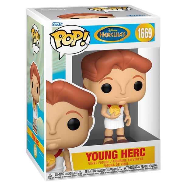 Figura Coleccionable Funko Pop Disney Hercules Joven Hercules 1 Pieza