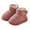 Pink, variant on Kids Boots Winter Girls Cozy Lined Boots Solid Color Non Outdoor Cold Weather Footwear Soft Toddler Youth Children Shoes Winter Boots for Toddler Girls Beige 3 Years-3.5 Years
