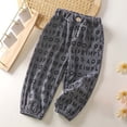 thumbnail image 2 of Agkizg Summer Toddler Baby Boys Casual Pants,Kids Sweatpants,Children's Printed Sport Casual Side Pockets Corduroy Sweatpants, 2 of 4
