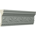 thumbnail image 2 of Ekena Millwork 3 5/8"H x 1 1/4"P x 94 1/2"L Simon Chair Rail (2-Pack), 2 of 6