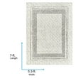thumbnail image 6 of Livabliss Area Rugs for Living Room, 5x7 Freud Modern Ivory Rug, Bedroom Dining Room Home Decor Stain Resistant Carpet (5'3" x 7'), 6 of 6