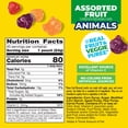 thumbnail image 6 of Mott's Fruit Flavored Snacks, Animals Assorted Fruit, Family Pack, 40 Count, 32 oz, 6 of 16