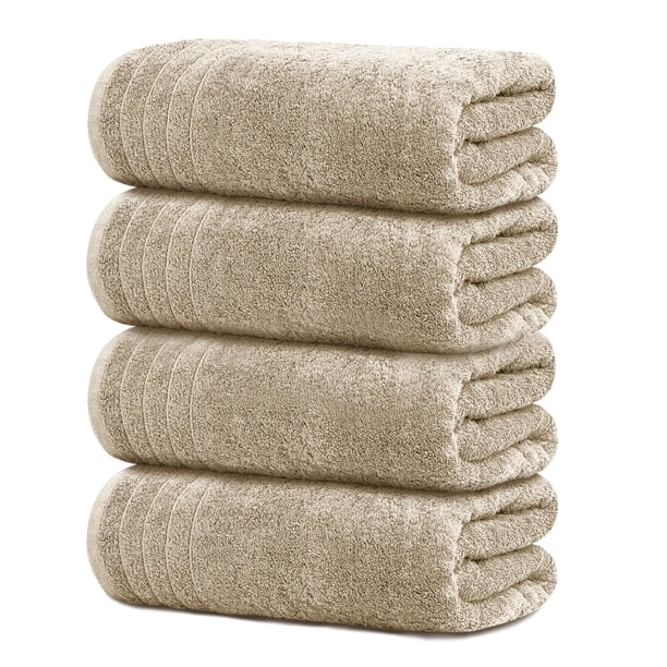 Toallas de baño Tens Toallas extra grandes, 100% algodón, 76 x 152 cm, paquete de 4