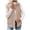 Khaki #40, variant on Womens Puffer Vest Trendy Lightweight Quilted Jackets Zip Up Stand Collar Button Padded Coat Fall Spring Winter Casual Work Outerwear, XL