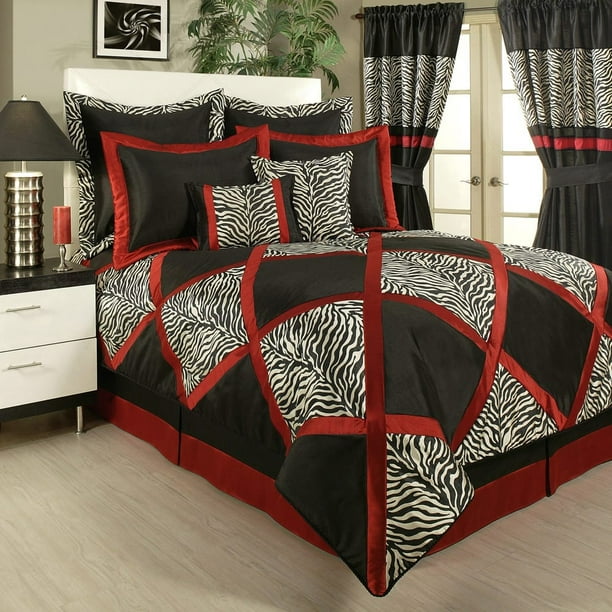 Sherry Kline Pchf True Safari Black 4 Piece Bedding Collection Com - Sherry Kline Bedding Collections Sherry Kline Pchf True Safari Black 4 Piece Bedding Collection Com - Sherry Kline Bedding Collections