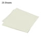 thumbnail image 3 of 25 hojas de papel origami de doble cara color crema-blanco de 10x10 pulgadas para proyectos de arte y manualidades, 3 of 5
