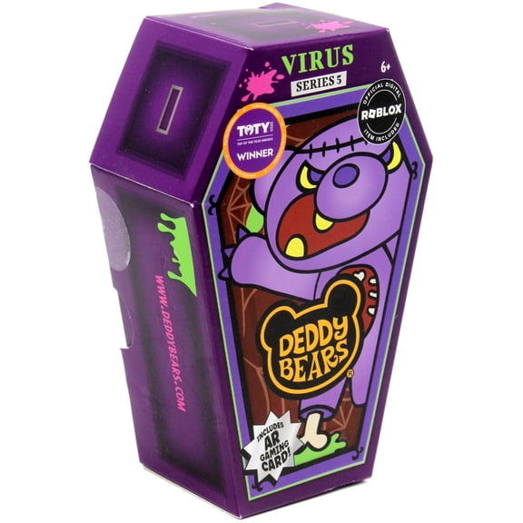 Deddy Bears Coffin Series 5 Virus Plush (Includes AR Gaming Card)