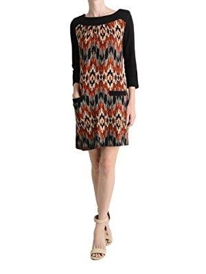 walmart orange dress