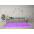 thumbnail image 3 of Ahgly Company Indoor Rectangle Oriental Purple Industrial Area Rugs, 7' x 10', 3 of 4