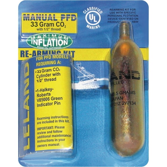 Seachoice 33G Manual Re-Arm Kit For Inlfatable Vest 85830