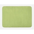 thumbnail image 1 of Geometric Bath Mat, Monochrome Quirky Pattern with Concentric Circles Vortex Whirlpool Motif, Plush Bathroom Decor Mat with Non Slip Backing, 29.5" X 17.5", Apple Green White, by Ambesonne, 1 of 2