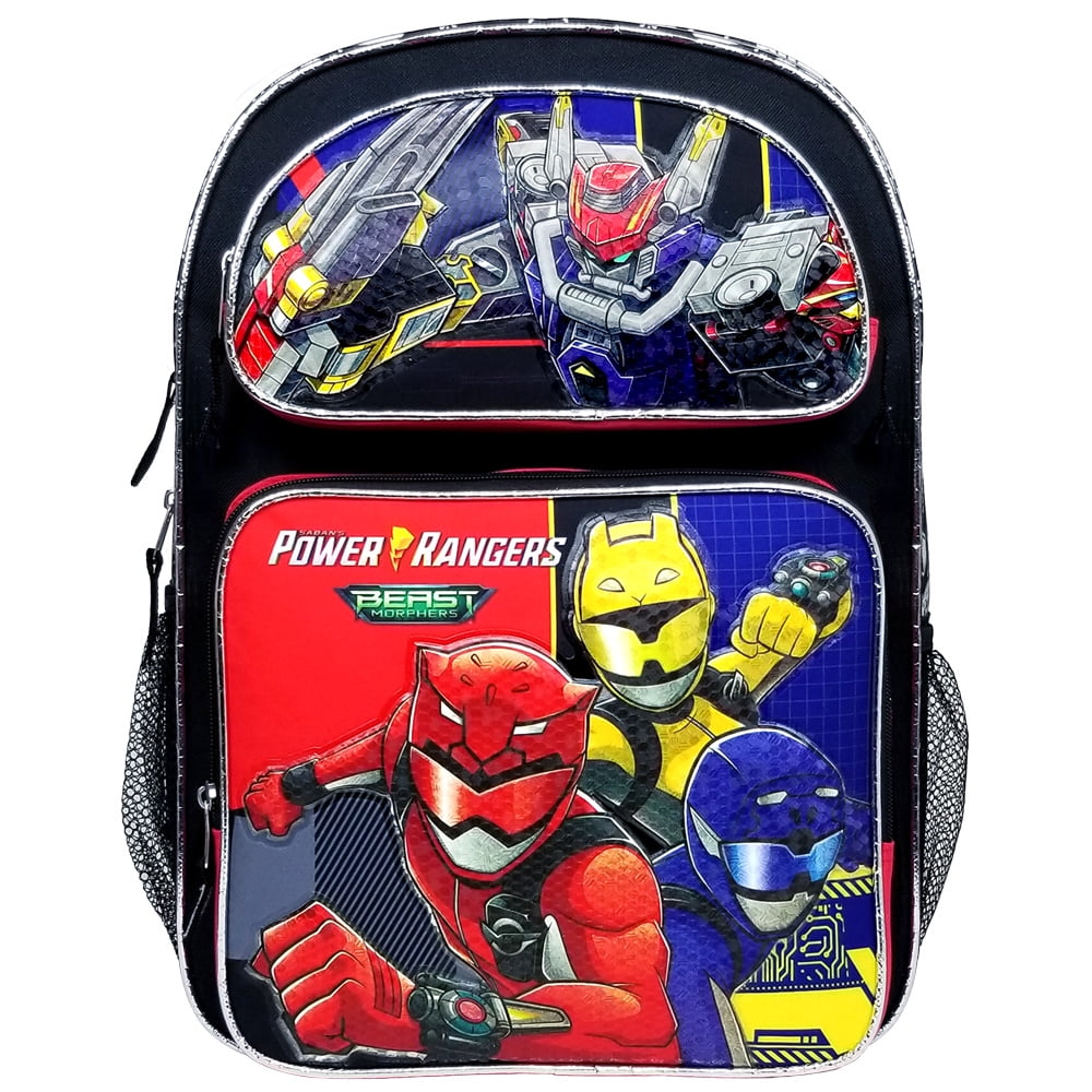 Nintendo Kids Children Large Backpack School Bag Power Rangers Beast