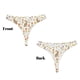 thumbnail image 3 of Balery Happy Easter Tangas de Algodón para Mujer con Estampado – Ropa Interior Sexy, Transpirable, G-string-X-Large, 3 of 6