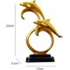 thumbnail image 2 of Adorno de delfín KAIYANG Figura de delfín escultura coleccionable de animales marinos, 2 of 5