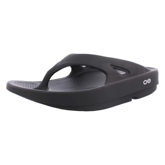 OOFOS - Unisex OOriginal - Post Exercise Active Sport Recovery Thong Sandal - Black - M4/W6