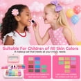 thumbnail image 4 of Kit de Maquillaje CLRDZN 49 piezas lavable para niñas de 5 a 8 años, 4 of 9