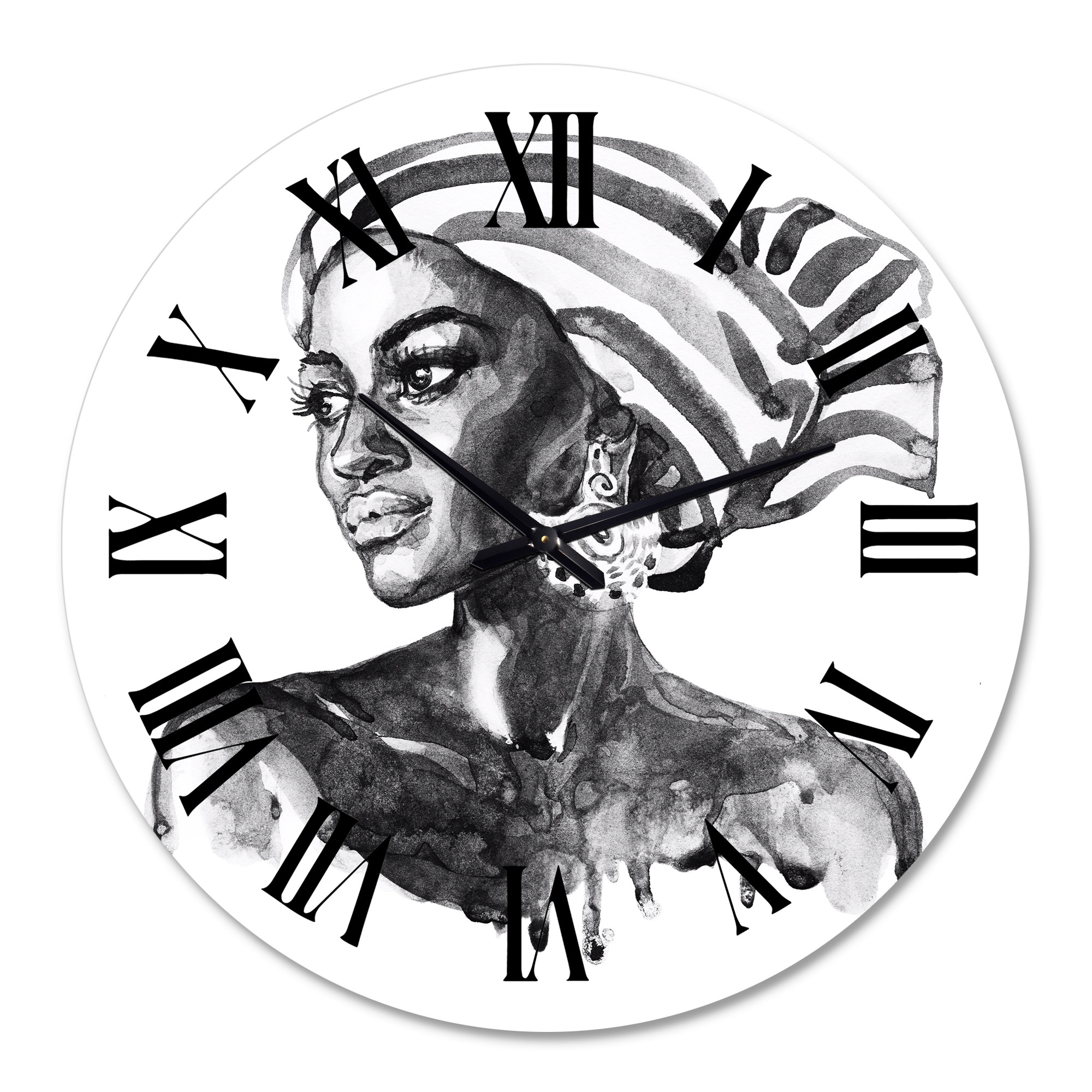 Designart 1 in Modern/Contemporary Wall Clock