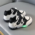 thumbnail image 4 of Otqutp Toddler Cute Sneakers Baby Walking Athletic Shoes Boys Girls Lightweight Sneakers Wide Slip On Running Trainers, 4 of 8