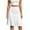 *White, variant on ClodeEU Women's High Waist Satin Midi A Line Skirt,Elegant Casual Summer Flowy Swing Skirt Black,Women's Plus L