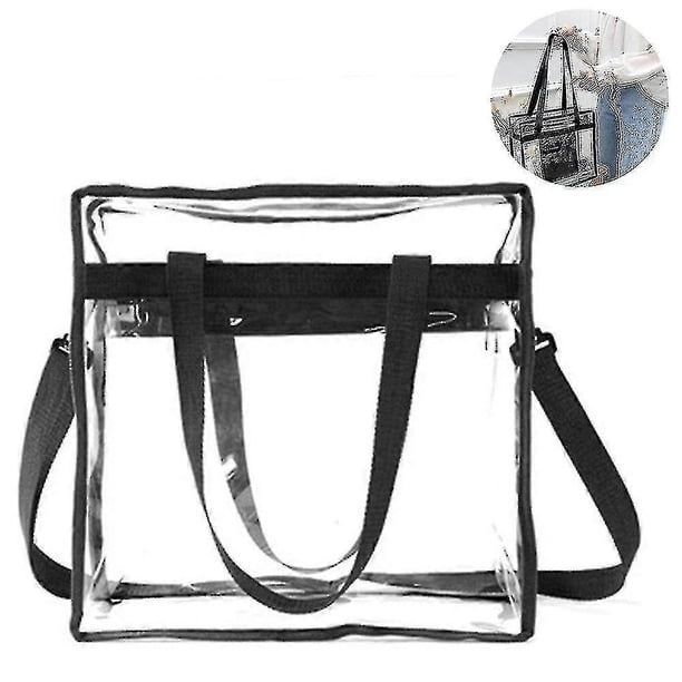 Transparent Bag, Women Shoulder Bag Transparent Sports Bag Women Beach Bag Women Waterproof Bag For Travel, Hiking, Work
