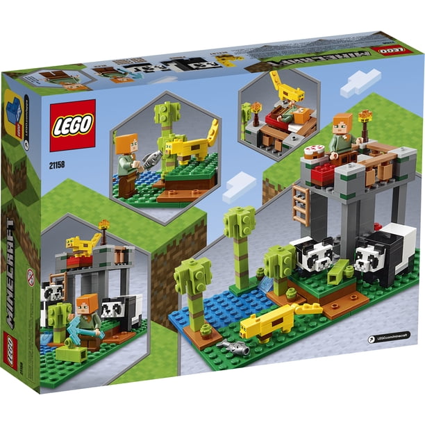 LEGO Minecraft Panda Nursery 21158 Construction Toy Set with