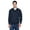Navy Blue, variant on Harriton Men's Microfiber Wind Shirt