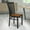 Cherry Wood Seat/Black Metal Frame, variant on Emma + Oliver Black School House Back Metal Restaurant Chair - Black Vinyl Seat