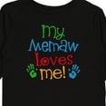thumbnail image 4 of Inktastic My Memaw Loves Me Boys or Girls Long Sleeve Toddler T-Shirt, 4 of 5