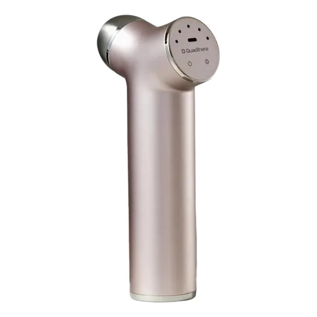 Quadthera, Titán, Dispositivo Ultrasonico Facial de 4 frecuencias 1-3-10-19 Mhz (Rosa gold)