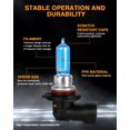 9005/HB3 Halogen High Beam Headlight Bulb+H11 Low Beam Light Bulbs For