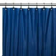 Premium 4 Gauge Vinyl Shower Curtain Liner w/ Weighted and