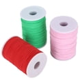 thumbnail image 3 of Cuerda elástica Ticfox alta elasticidad 100 yardas rojo rosa verde, 3 of 14