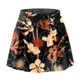 thumbnail image 4 of Gibobby faldas largas de mujer casuales informal diario para mujer Tenis Yoga Deporte Falda Pantalones cortos Falda(Anaranjado, XL), 4 of 4
