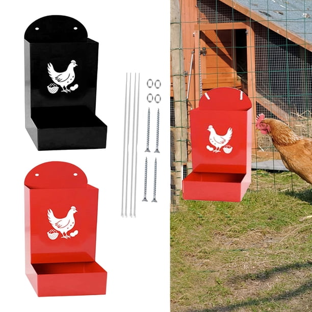 Comedero Galvanizado para Aves de Corral, 25 Libras de Capacidad Comedero Galvanizado para Aves de Corral, 25 Libras de Capacidad