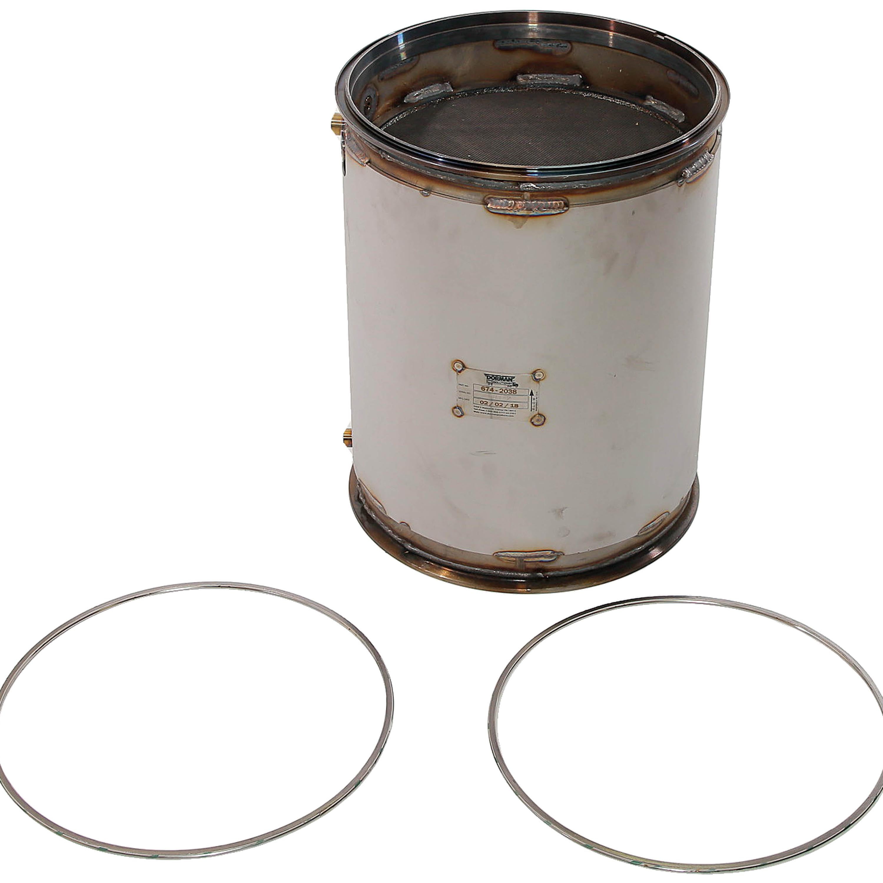 Dorman 674-2038 Diesel Particulate Filter (DPF) for Specific Models (Non-CARB Compliant)