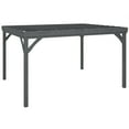 thumbnail image 3 of Outsunny 10' x 12' Outdoor Wood Pergola, Climbing Vine Gazebo, Gray, 3 of 10