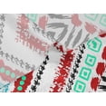 thumbnail image 6 of oneOone Velvet Red Fabric Ikat Sewing Fabric By The Yard Printed Diy Clothing Sewing Supplies 58 Inch Wide, 6 of 7