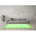 thumbnail image 3 of Ahgly Company Indoor Square Abstract Green Modern Area Rugs, 8' Square, 3 of 4