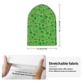 thumbnail image 2 of Lsque St Patrick's Day Pattern Knitted Beanie, Unisex Winter Hat, Knit Hat Winter Beanies Thick Fisherman Beanies Cuffed Plain Skull Caps, 2 of 6