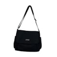 thumbnail image 2 of Bolso bandolera jinwen Bolso de hombro informal Bolsa resistente al agua Axila Negro, 2 of 7