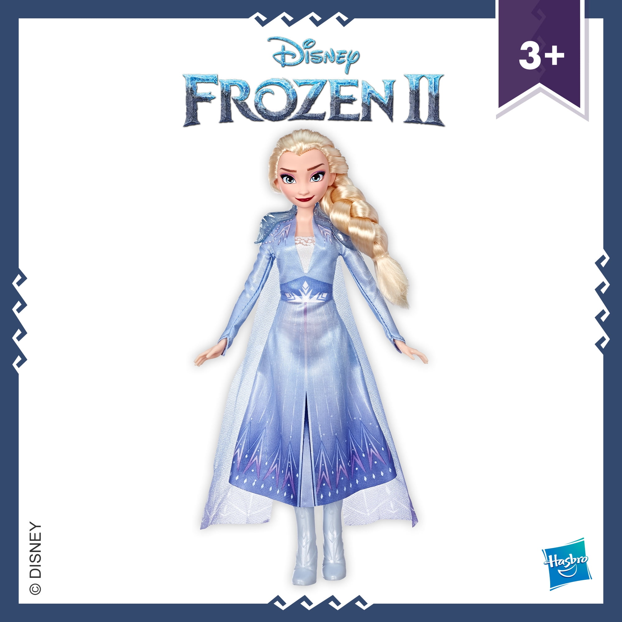 Disney Frozen 2 Elsa Fashion Doll Long Blonde Includes Outfit Walmart.com