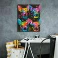 thumbnail image 4 of Epic Graffiti 'Chihuahua 4 UP' by Dean Russo, Canvas Wall Art, 20"x24", 4 of 8